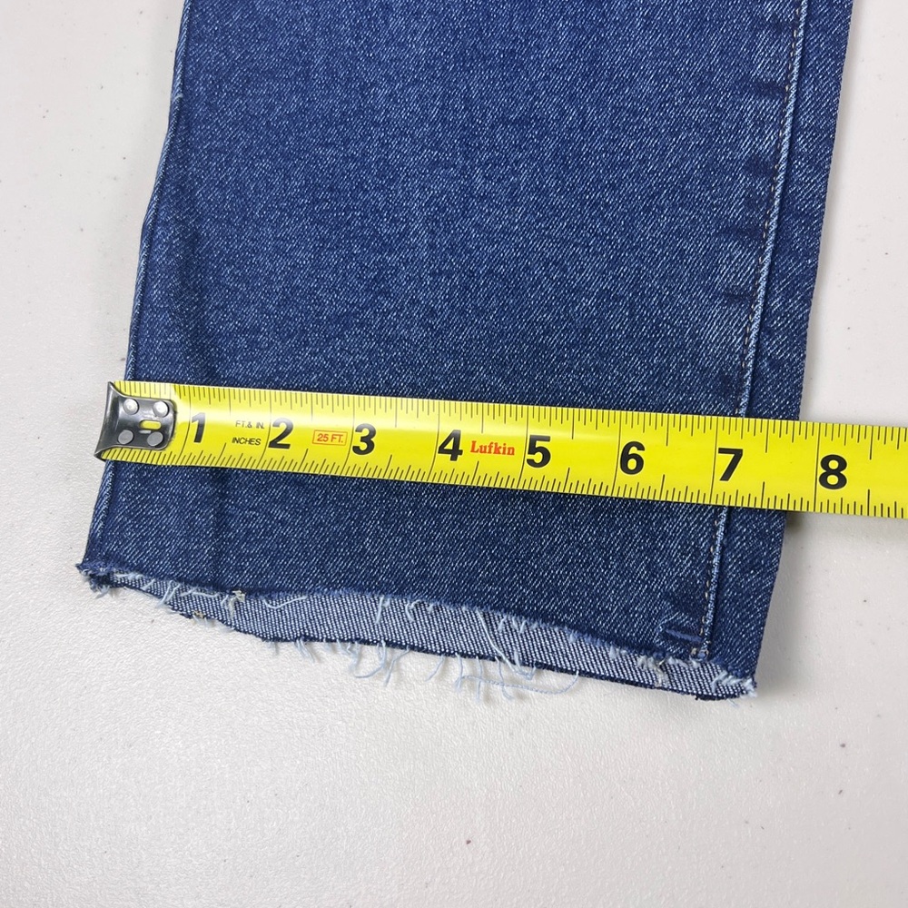 Joe's Jeans High Rise Straight Ankle Denim Stretch Jean Denim Size 33 - Picture 15 of 16